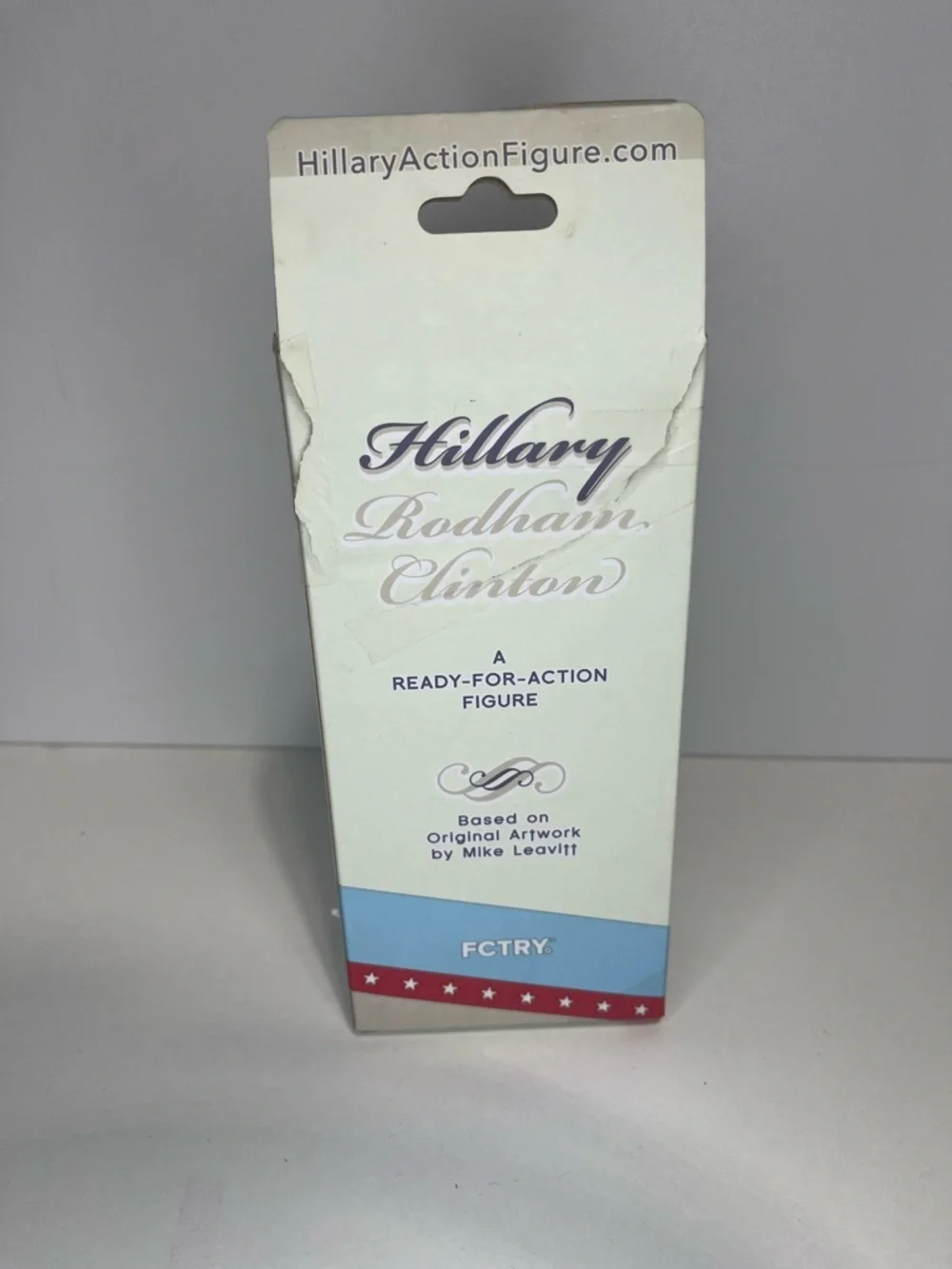 Hillary Clinton Ready for Action Figure 2016 Blue
